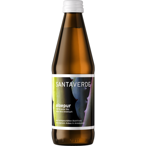 ORIGINALS aloepur - 100% Succo di Aloe Vera Bio Puro - 330 ml