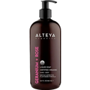 Alteya Organics Organic Liquid Soap Geranium + Rose - 500 ml
