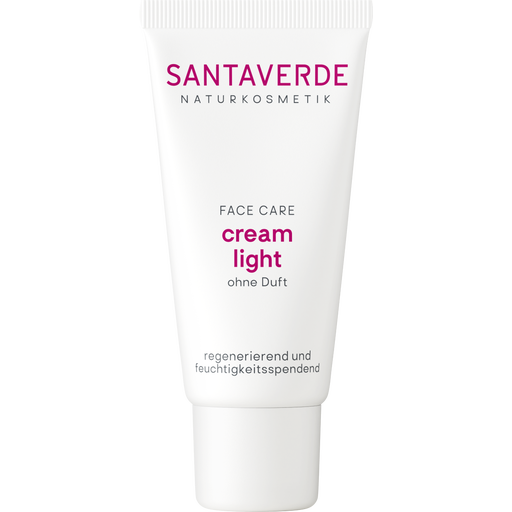 Santaverde FACE CARE cream light fragrance-free - 30 ml