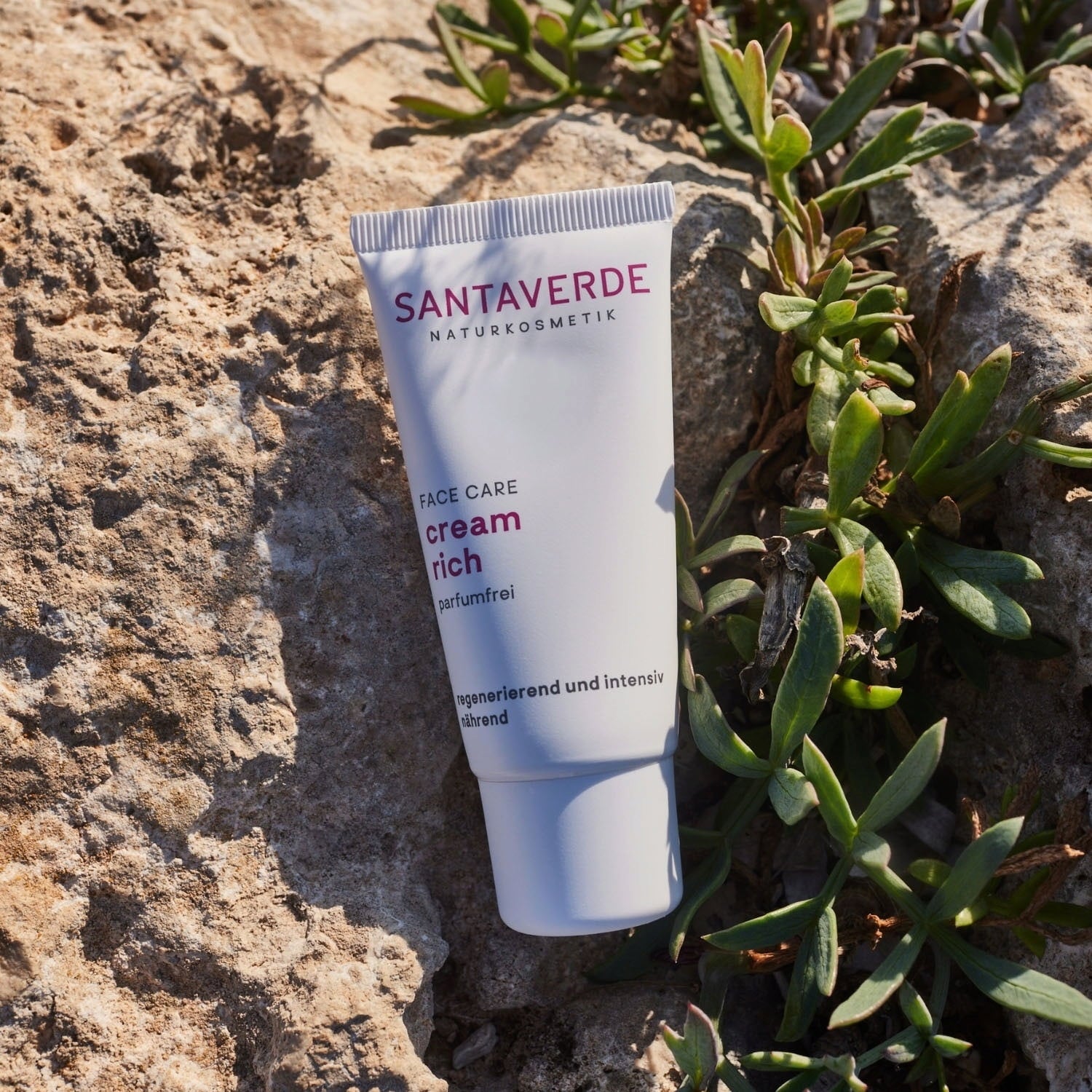 SANTAVERDE FACE CARE cream rich fragrance-free - 30 ml