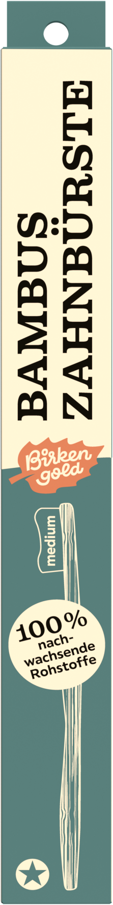 Birkengold Bamboo Toothbrush for Adults