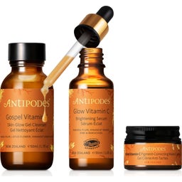 Antipodes Brightening Boost Regime Christmas Set - 1 zestaw
