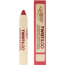 puroBIO cosmetics Twist & Go Nourishing Lipstick Pencil - 503 pink sand