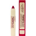 puroBIO Cosmetics Twist & Go Nourishing Lipstick Pencil - 505 raspberry red