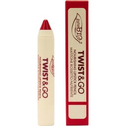 puroBIO Cosmetics Twist & Go Nourishing Lipstick Pencil - 504 indian pink