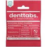 denttabs. Fluoride-free Strawberry Toothpaste Tabs