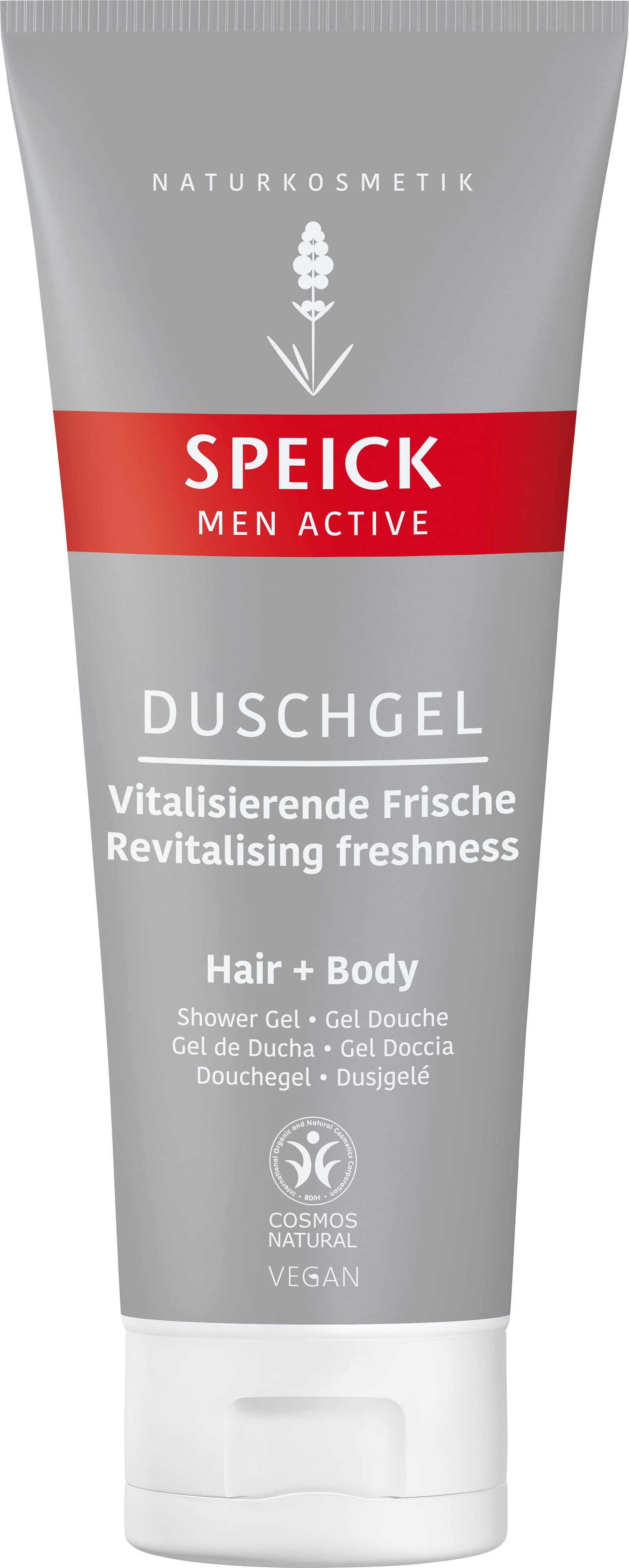 MEN Active Gel Doccia Shampoo, 200 ml