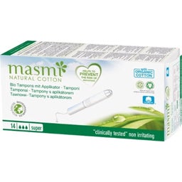 masmi Tampons Bio avec Applicateur - Super