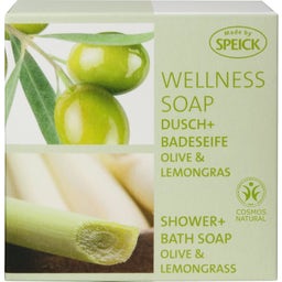 Wellness Soap - mydło pod prysznic i do kąpieli, wegańskie - Oliwka i trawa cytrynowa