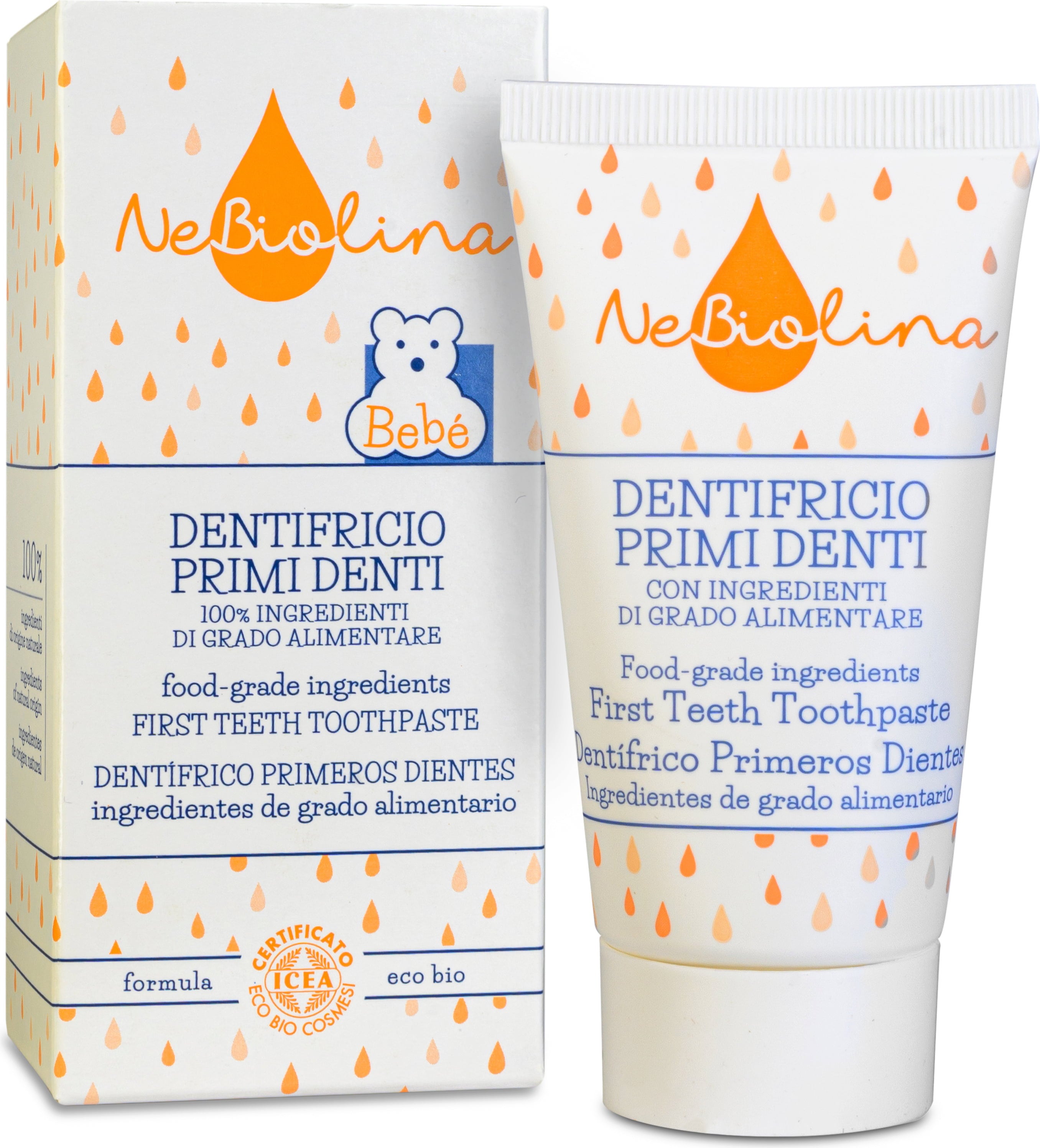 NeBiolina Bebé First Teeth Toothpaste - 50 ml