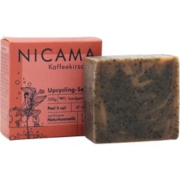 Upcycling Zeep met Scrubeffect - Koffie Kers - 100 g