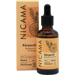 NICAMA Olio Corpo - Rosmarino-Arancia - 50 ml