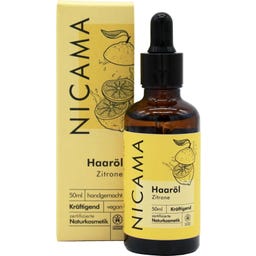 NICAMA Olio per Capelli - Limone - 50 ml