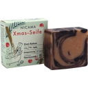 NICAMA Vánoční mýdlo se skořicí a kakaem - 100 g