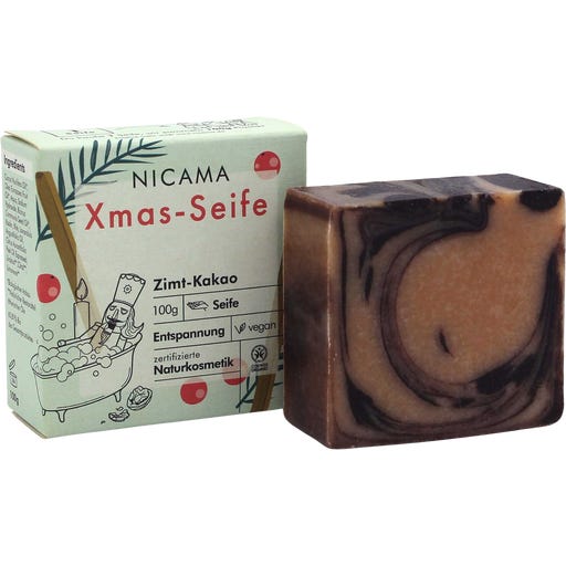 NICAMA Xmas-Seife Zimt-Kakao