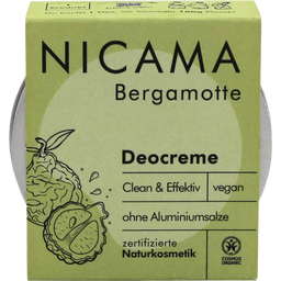 NICAMA Bergamotový deodorační krém - 45 g