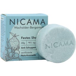 NICAMA Festes Shampoo - Wacholder-Bergamotte