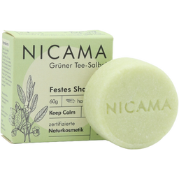 NICAMA Solid Shampoo - Green tea - sage