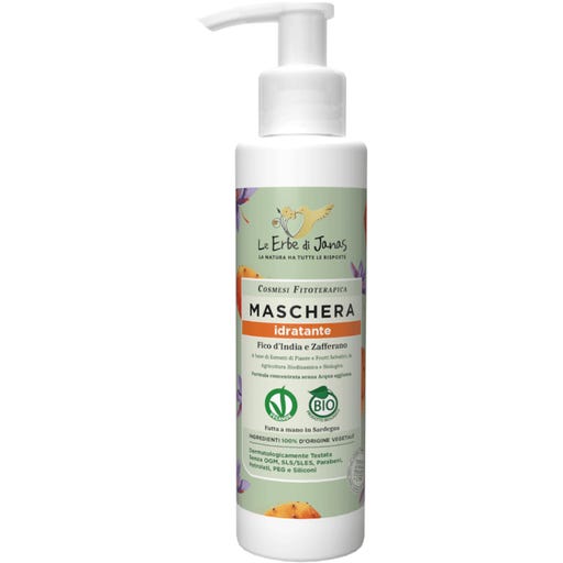 Maschera Capelli Idratante Fico D'India & Zafferano - 150 ml