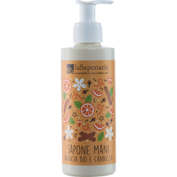 La Saponaria Mydło do rąk pomarańcza i cynamon - 200 ml
