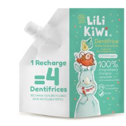 LiliKiwi Apple & Pear Toothpaste - Refill 120 ml