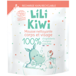 LiliKiwi Reinigungsschaum für Gesicht & Körper - Nachfüller 250 ml