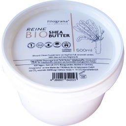 FINigrana® Bio & Naturkosmetik Beurre de Karité Bio Pur - 500 ml