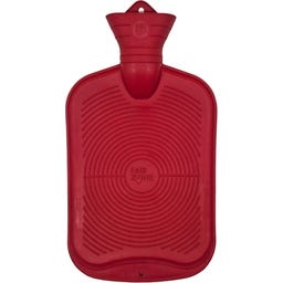 FAIR ZONE Hot Water Bottle, 2 litres - Red