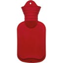 FAIR ZONE Wärmeflasche 0,7 Liter - Rot