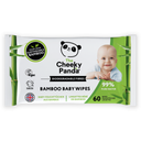 The Cheeky Panda Lingettes pour Bébé - 60 pièces