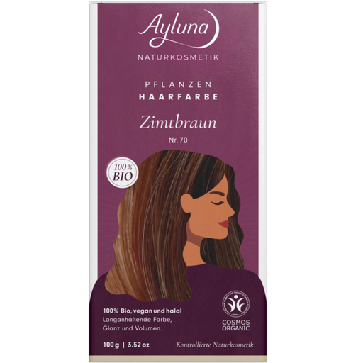 Ayluna Tinta Vegetale Castano Cannella nr.70 - 100 g