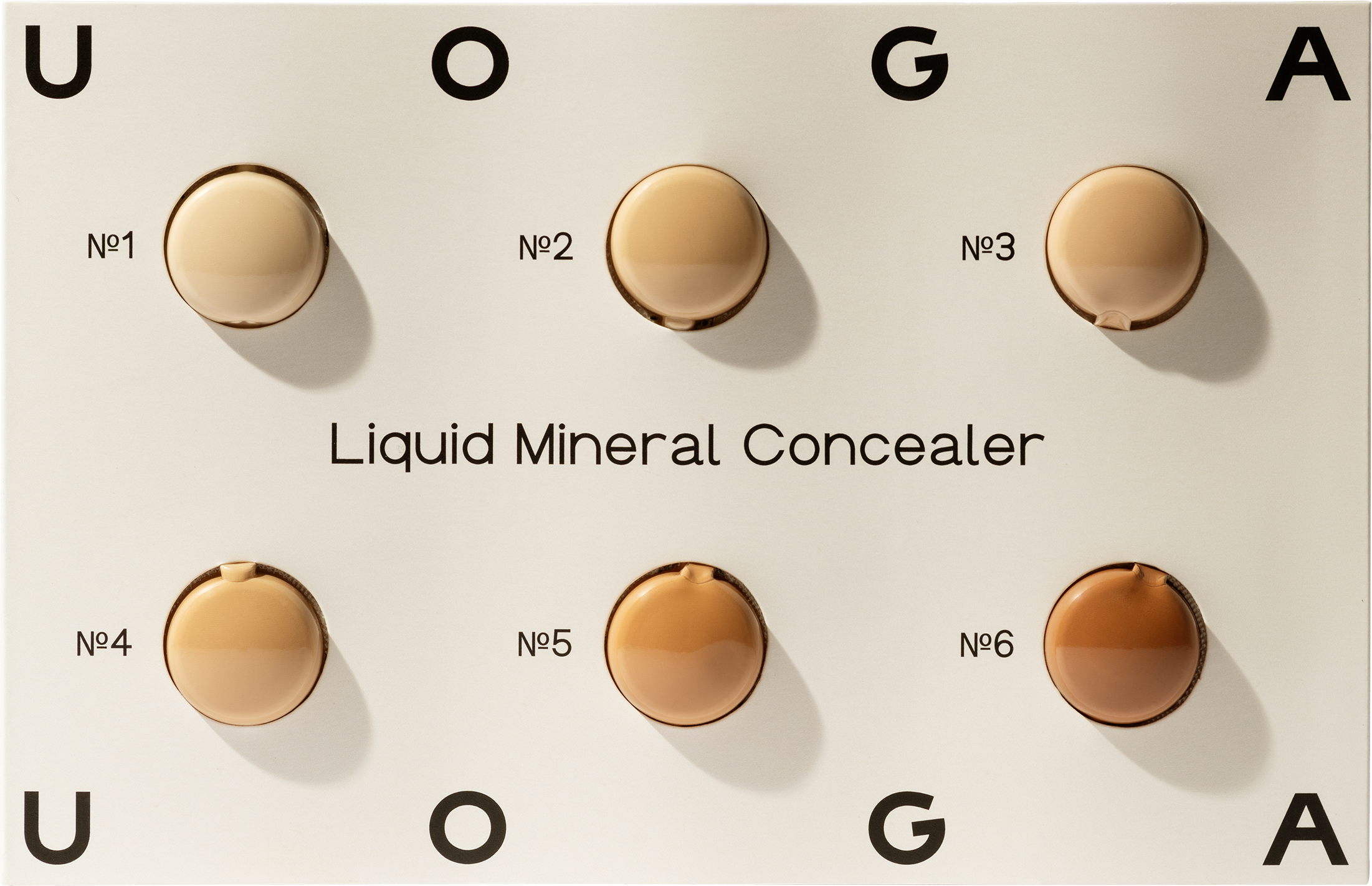 UOGA UOGA Concealer Tester Set - 6 ml