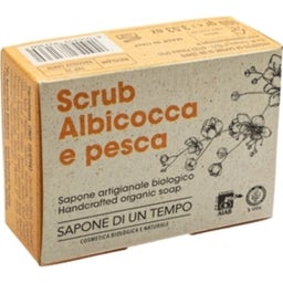 Sapone di un Tempo Peeling-Seife Aprikose & Pfirsich - 100 g