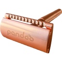 pandoo Safety Razor with Metal Handle - rose gold