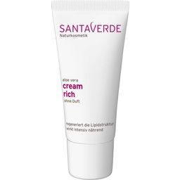 Santaverde Rich Aloe Vera Cream, fragrance free