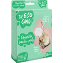 The Eco Gang Reusable Bamboo Pads - 8 pièces