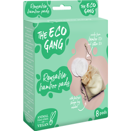 The Eco Gang Reusable Bamboo Pads - 8 Stk