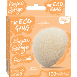 The Eco Gang Konjac Sponge - Pure White