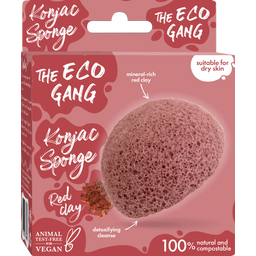 The Eco Gang Konjac Sponge - Red Clay