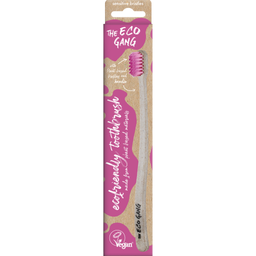 The Eco Gang Adult Plant-Based Toothbrush - Purple