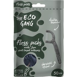 The Eco Gang Floss Picks - Charcoal