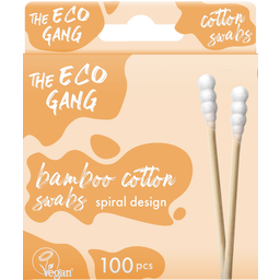 The Eco Gang Spiral Cotton Swabs - 100 Stk