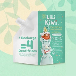 LiliKiwi Apple & Pear Toothpaste - Refill 120 ml