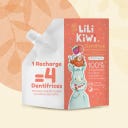 LiliKiwi Zahnpasta Himbeere & Litschi - Refill 120 ml