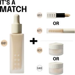 UOGA UOGA Mineral Serum Foundation SPF 20 - Rising Moon