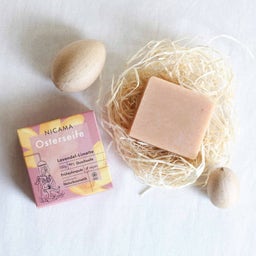 NICAMA Osterseife Lavendel-Limette - 100 g