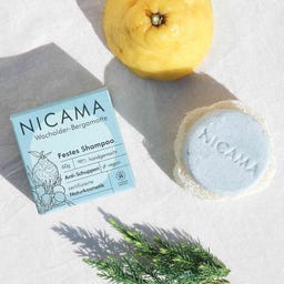 NICAMA Festes Shampoo - Wacholder-Bergamotte