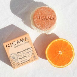 NICAMA Festes Shampoo - Sanddorn-Orange