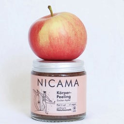 Tělový peeling s příchutí cukrového jablka - 140 g