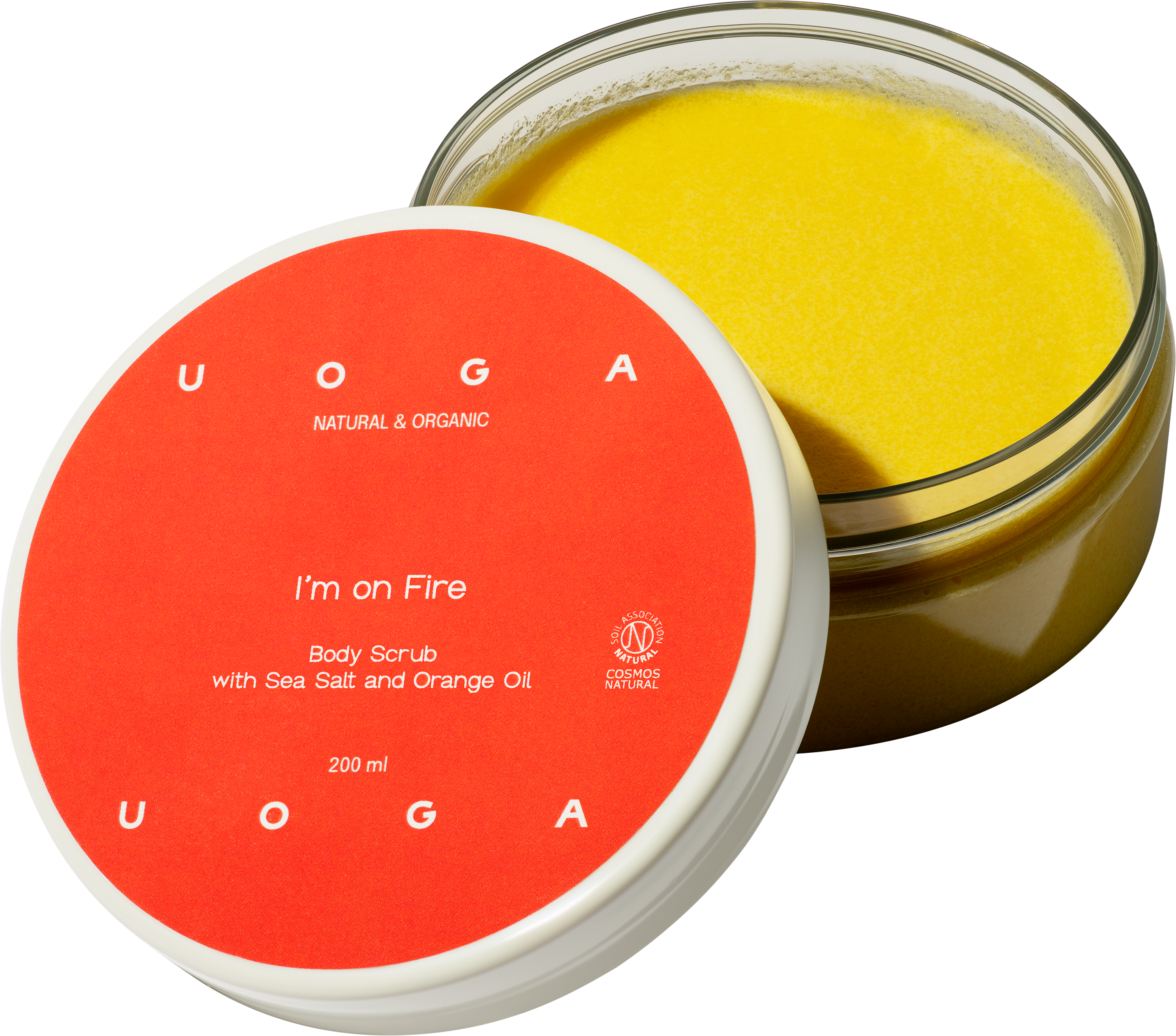 UOGA UOGA Natural Body Scrub "I'm on Fire"